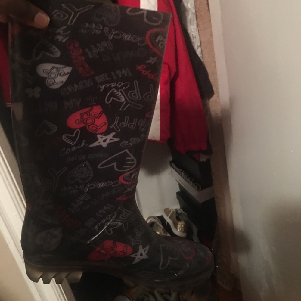 Coach Rainboots
